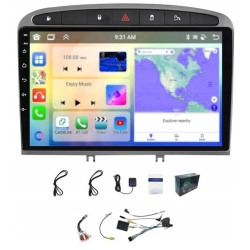 PEUGEOT 308 408 ANDROID GPS USB WIFI BLUETOOTH CARPLAY ANDROID AUTO 6GB 128GB